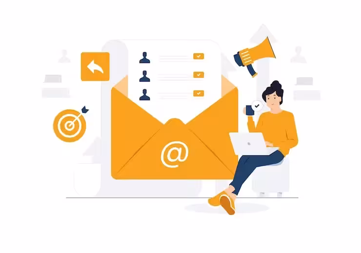 Email Marketing Illustration