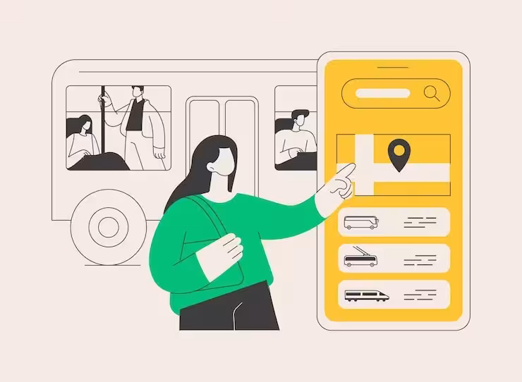 Transportation marketing CTA