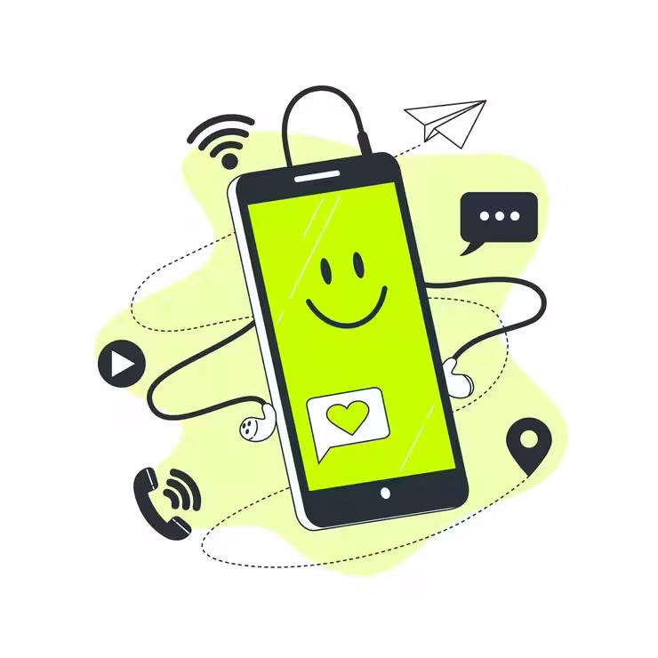 WhatsApp Marketing Illustration